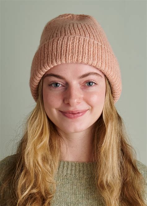 Classic Ribbed Hat Free Hat Knitting Pattern