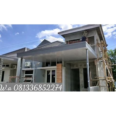 Jual Kanopi Teras Galavalum Plafond PVC Gypsum Shopee Indonesia