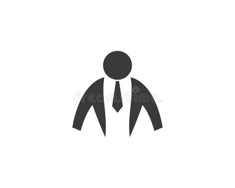 Businessman Logo Illustration Stock Vector - Illustration of community ...