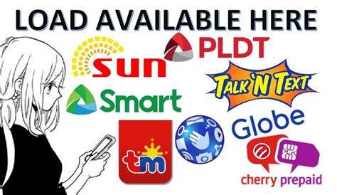 Smart Sun Tnt Globe Tm Pldt Cherry Load Mobile Phones And Gadgets