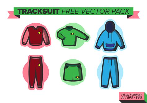 Tracksuit Free Vector Pack 126292 Vector Art at Vecteezy