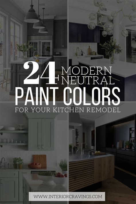 24 Modern Neutral Paint Colors For Your Kitchen Remodel Interior Cravings Home Decor