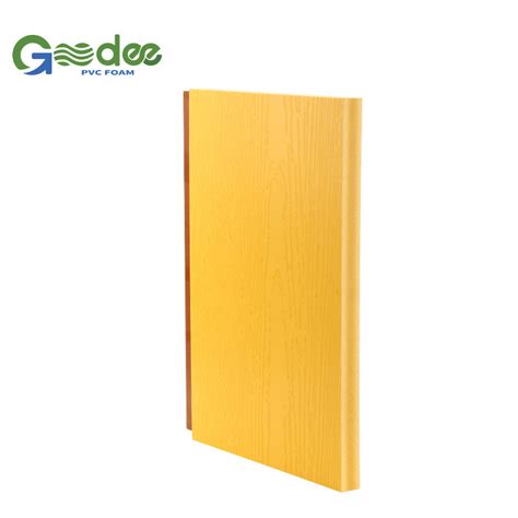 1220 2440mm Size Wood Plastic Board WPC Sheet PVC Foam Board WPC