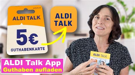 Mit Der App Aldi Talk Guthaben Aufladen Und Verwalten Smartphone