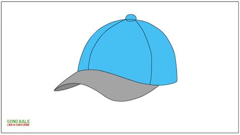 Contoh Gambar Mewarnai Gambar Topi Sekolah - KataUcap