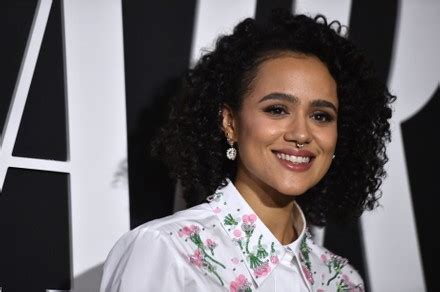 Nathalie Emmanuel Arrives Vanity Fair Future Editorial Stock Photo