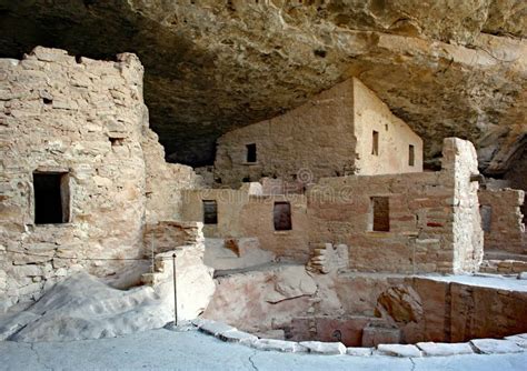 Cliff Dwellings in Mesa Verde National Park Stock Photo - Image of ...