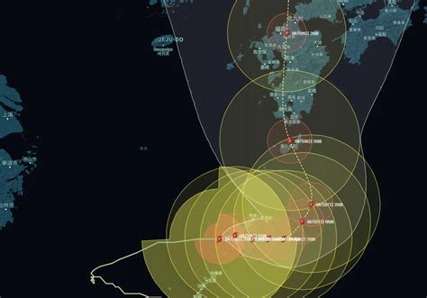 卡努動向日本封第一怪颱！暴風圈「90度蛇行」恐返中颱 這地區淪最大苦主 中天新聞網