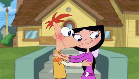 Phineas And Isabella Kiss