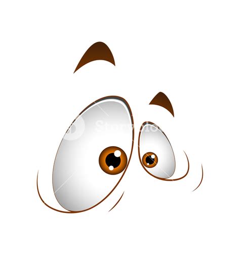 Shocked Eyes Vector Royalty-Free Stock Image - Storyblocks