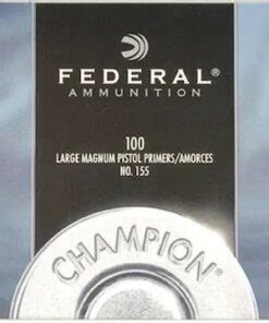 Federal M Primers Premium Gold Medal Large Rifle Match