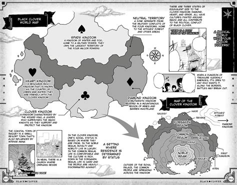 Black Clover World Map : r/BlackClover