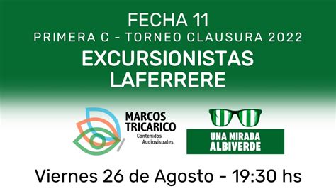 Primera C Excursionistas Dep Laferrere Fecha Youtube