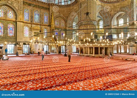 Istanbul Turkey The Blue Mosque Editorial Image Image Of Minarets