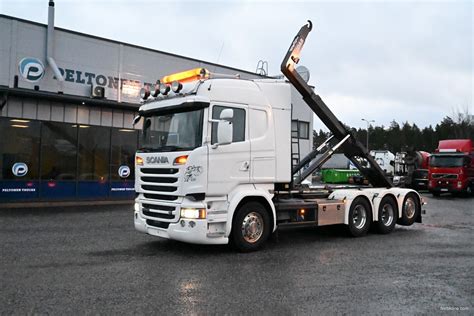 Scania R X Tridem Euro Koukkuauto Trucks Nettikone