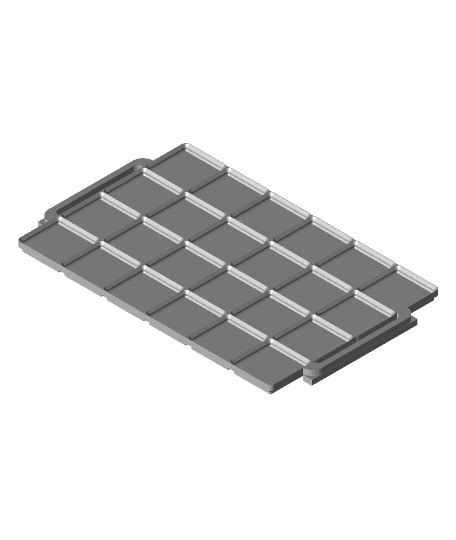 Gridfinity Baseplate With Handles 3d Model By Sandalmoth On Thangs