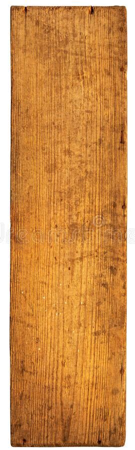 Tablero De Madera Antiguo Aislado En Un Fondo Blanco Foto De Archivo