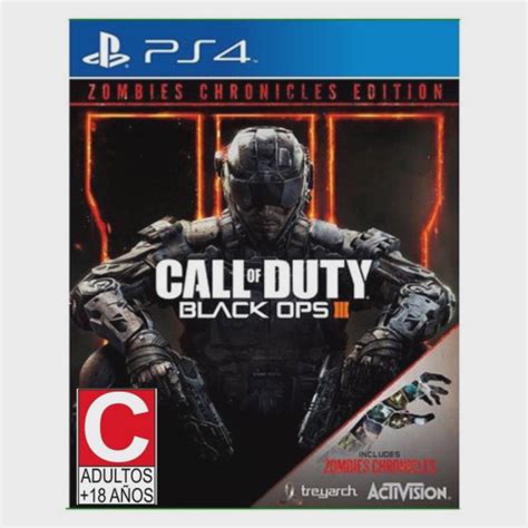 Call Of Duty Black Ops 3 Zombies Chronicles Ps4 Midia Fisica Em