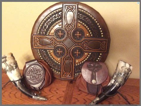 Scottish Celtic Targe Custom Made To Order In Production April