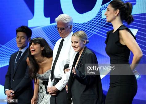 Manny Jacinto, Jameela Jamil, Ted Danson, Kristen Bell and D'Arcy ...