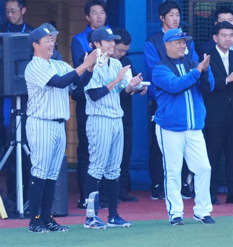 吉村裕基氏、1回戦でdenaドラ1度会隆輝、決勝で松坂大輔氏を破り、ホームランダービー制す プロ野球写真ニュース 日刊スポーツ