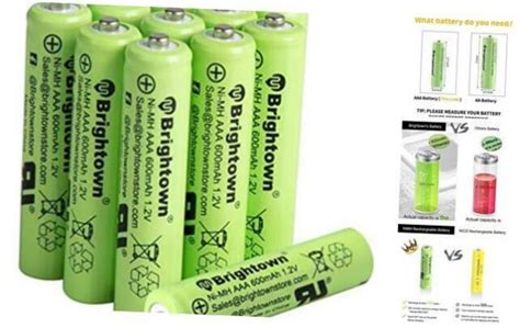 Pack Ni Mh Aaa Mah V Pre Charged Rechargeable Battery For