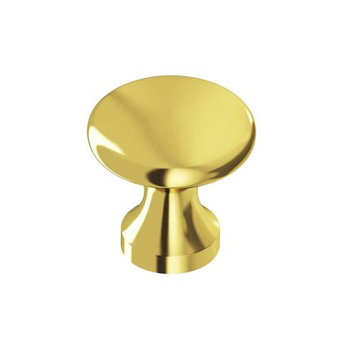 Knobs Collection 7 8 Diameter Knob In French Gold By Colonial Bronze 115 Af Knobs 4 Less