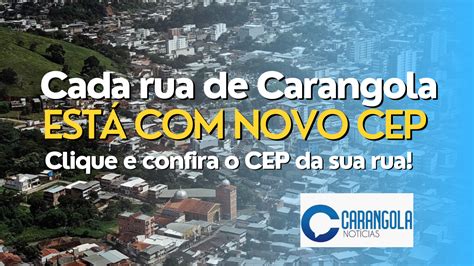 Carangola Not Ciascada Rua De Carangola Agora Tem Um Cep Diferente