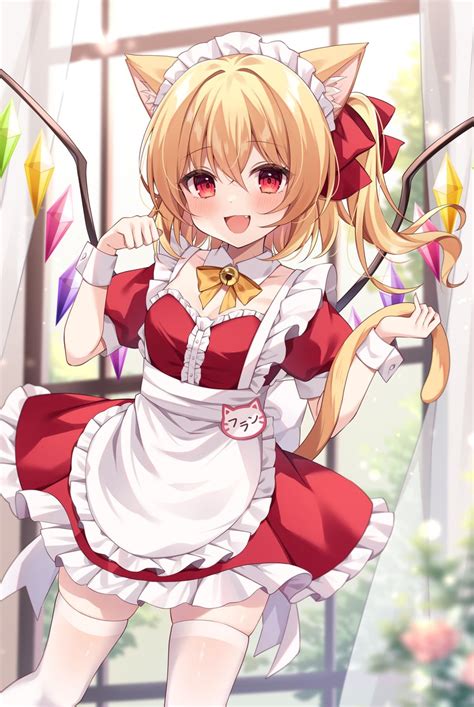 Flandre Scarlet Touhou Drawn By Miy Danbooru