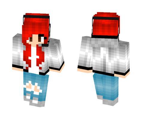 Download hoodie girl Minecraft Skin for Free. SuperMinecraftSkins