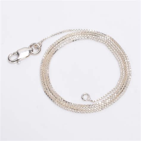 925 Sterling Silver Chain Necklace