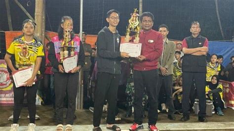 Apresiasi Turnamen Voli Baja Muda Cup Haris Sugiharta Berharap