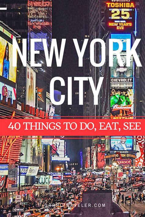 Best Things To Do In New York City Artofit