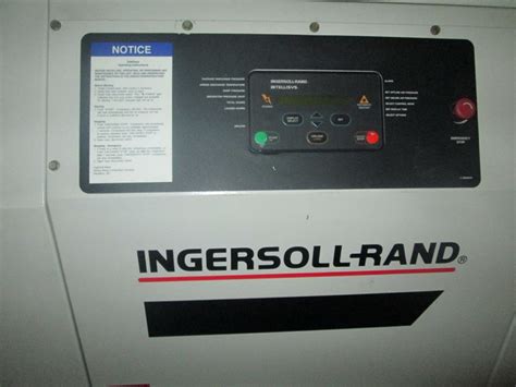 Ingersoll Rand Model Ssr Ep Se Cfm Capacity Ph Air