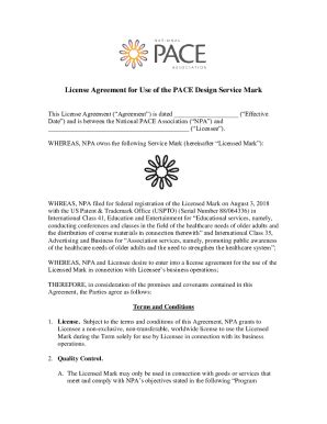 Fillable Online Service License Agreement Definition SampleService