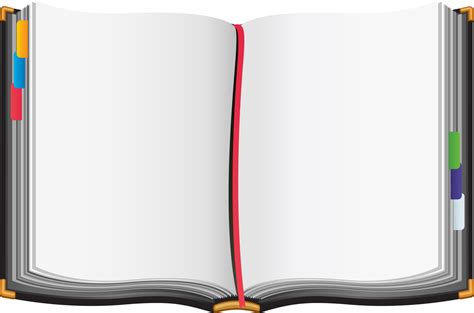 Book Open Page Illustration 19007998 PNG