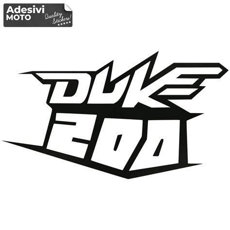 Duke Stickers Adesivi Moto