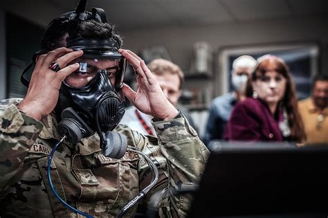 87th MDG Welcomes Automated Gas Mask Fit Test Joint Base McGuire Dix