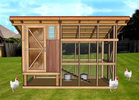 Rain Proof Chicken Coop Plans DIY Build Guide Step By Step Etsy Canada