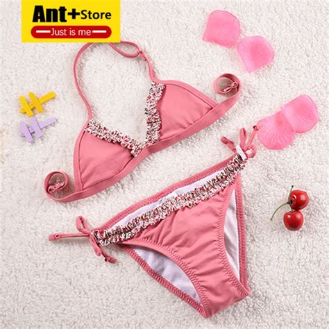 Traje De Ba O Para Ni As Peque As Ba Ador Bonito Bikini Infantil