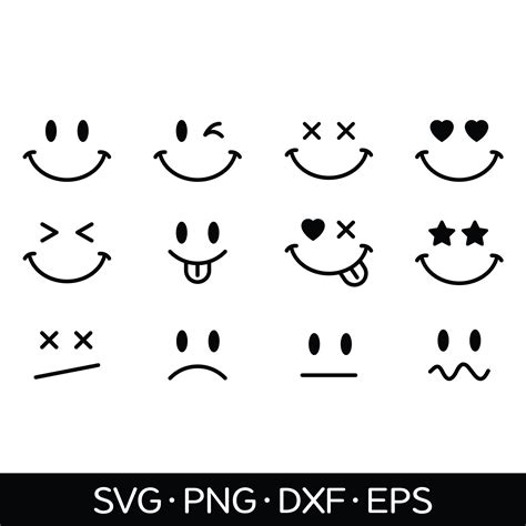 Happy Face Svg Feeling Svg Smiley Face Svg Files Emoji Svg Feeling