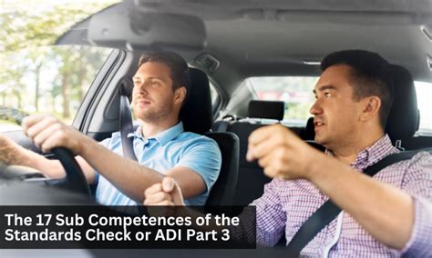 The Second Of The 17 Competencies Of A Adi Part3 Standards Check A