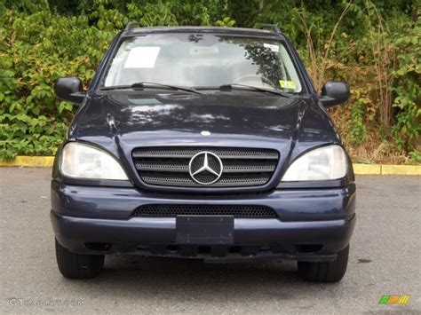 2001 Azure Blue Metallic Mercedes Benz ML 320 4Matic 52256068 Photo