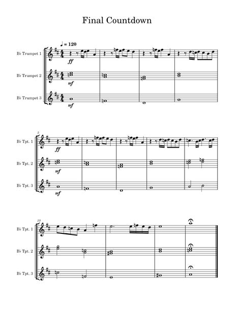 The Final Countdown Europe Final Countdown Piano Tutorial