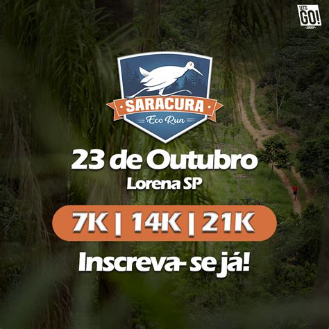 Saracura Eco Run Lorena SP Inscrições Xtreme