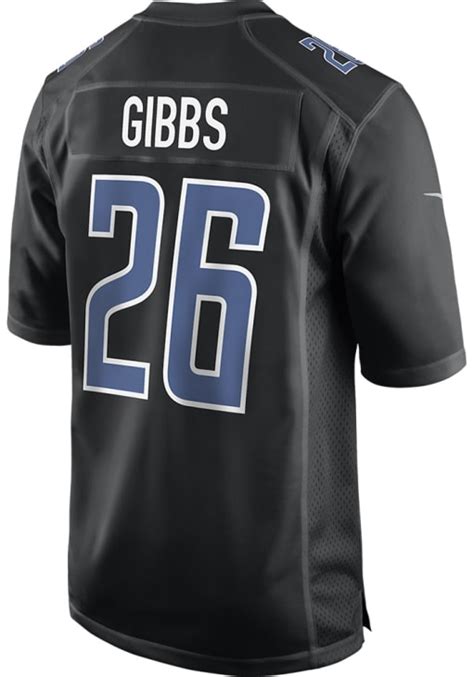 Jahmyr Gibbs Detroit Lions Alt Jersey Black