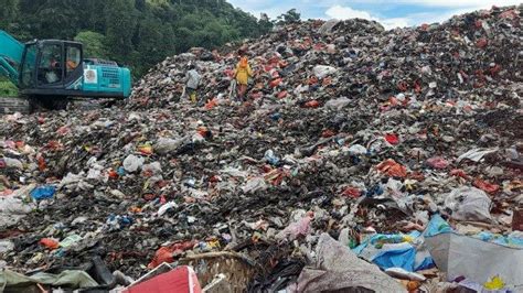 Sampah Di TPSA Cilowong Makin Menggunung Pemkot Serang Kaji