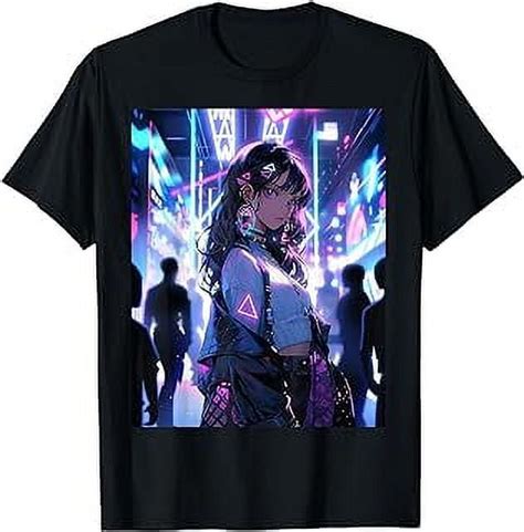 Kawaii Anime Girl Waifu Otaku Japanese Aesthetic T Shirt Walmart