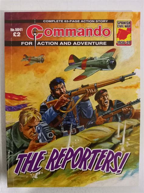 Commando Comic No 5041 The Reporters Letsgocommando