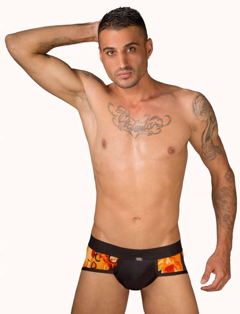 Promo 50 Fino Ad Esaurimento Scorte ORANGE BLACK BRIEF